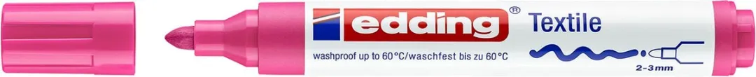 edding Textiel Marker 4500-69 Fluoriserend Roze