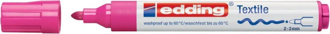 edding Textiel Marker 4500-69 Fluoriserend Roze