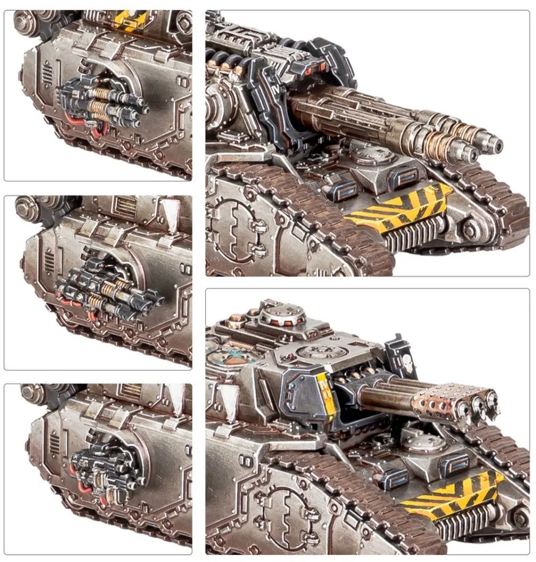 Games Workshop Legiones Astartes Fellblade/Glaive Super-heavy Tanks 03-99