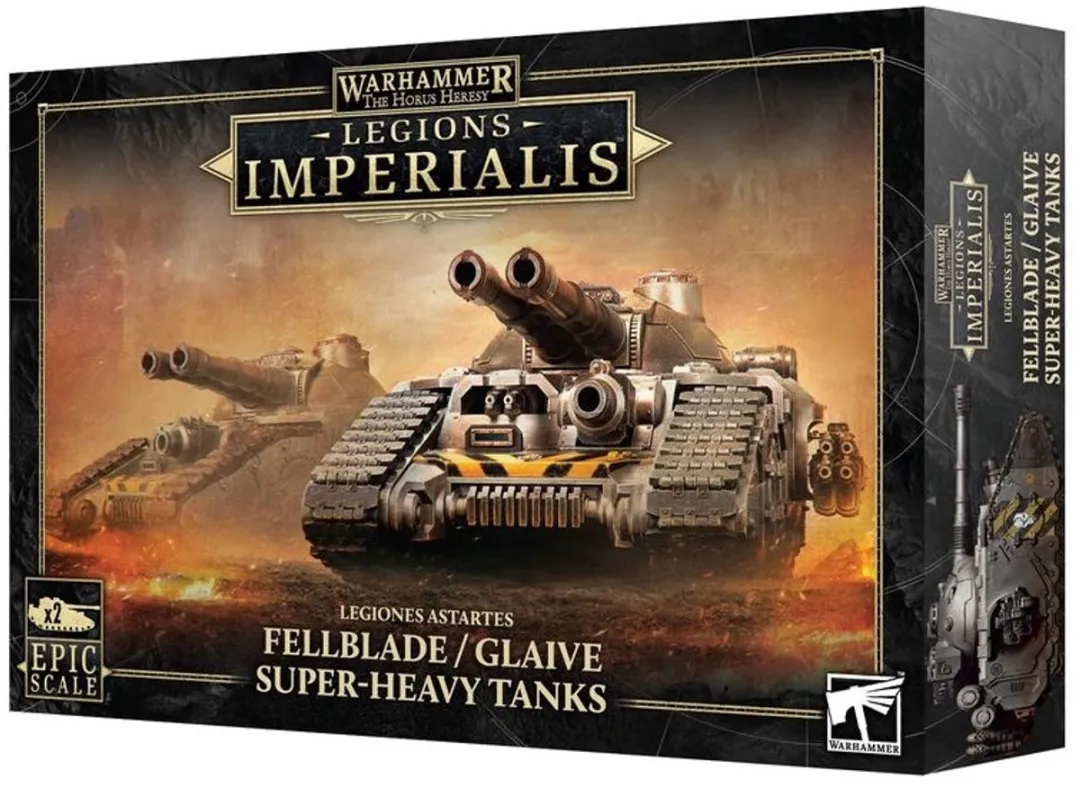 Games Workshop Legiones Astartes Fellblade/Glaive Super-heavy Tanks 03-99