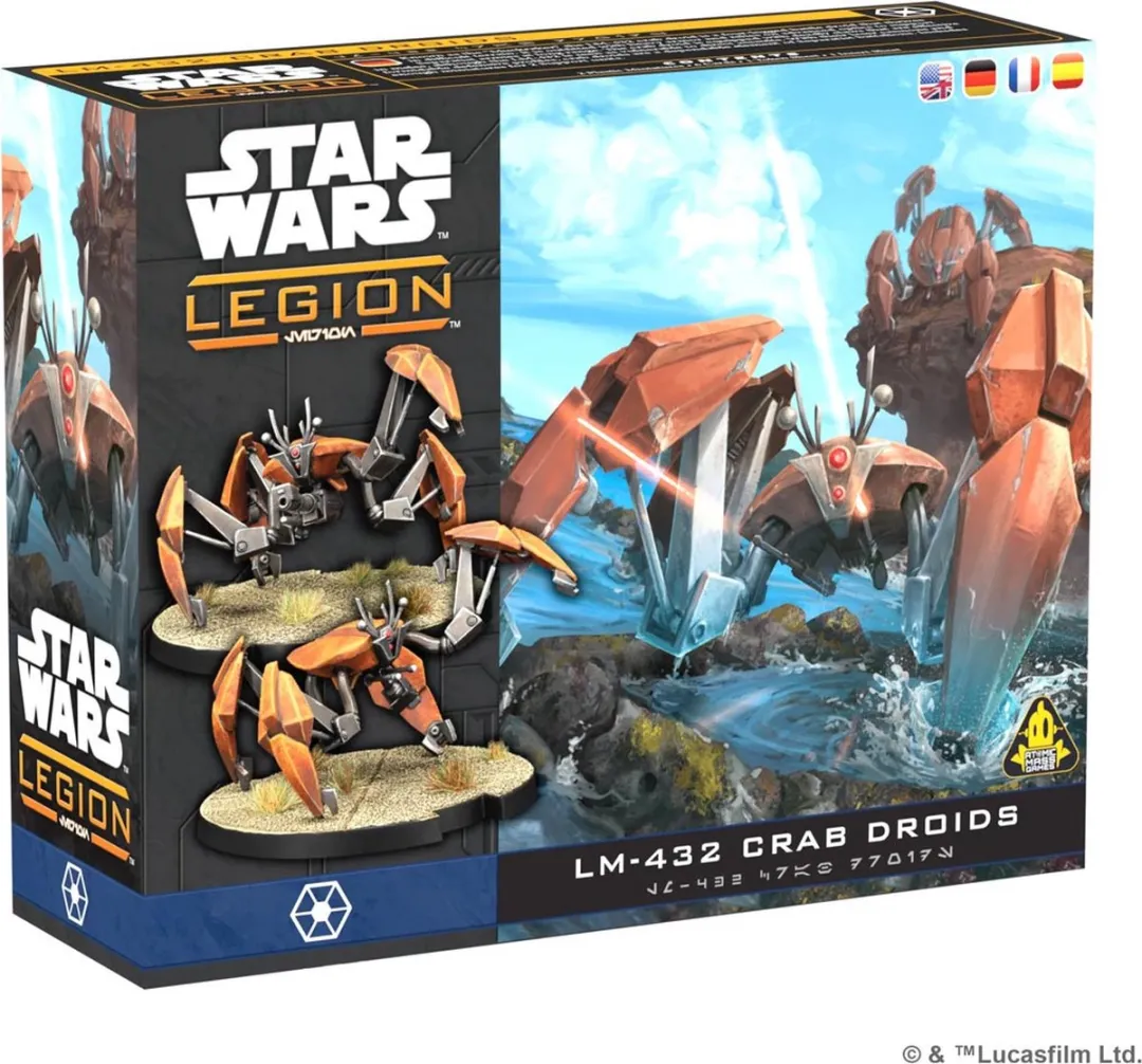 Atomic Mass Games Star Wars Legion LM-432 Crab Droids SWQ134