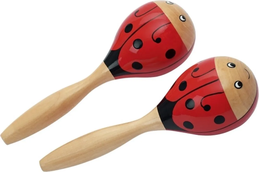 Goki Ladybird Maracas - Multicolor