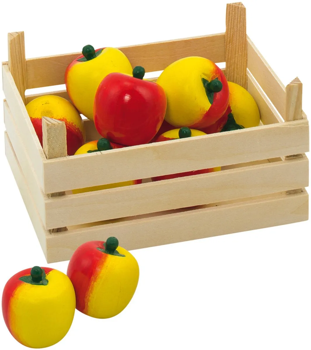 Goki Appels in Fruithok - Geel/Rood