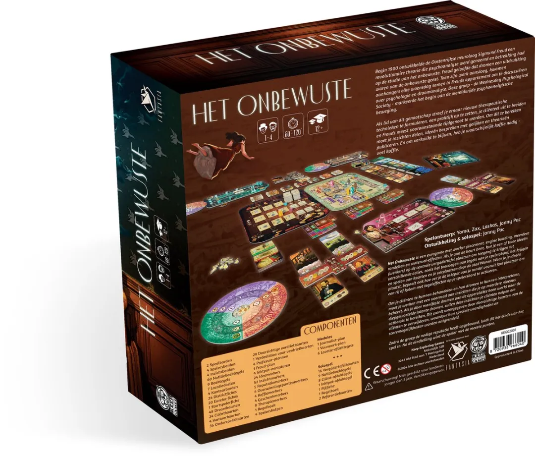 Keep Exploring Games Het Onbewuste Bordspel NL KEG02001 - 2-6 Spelers