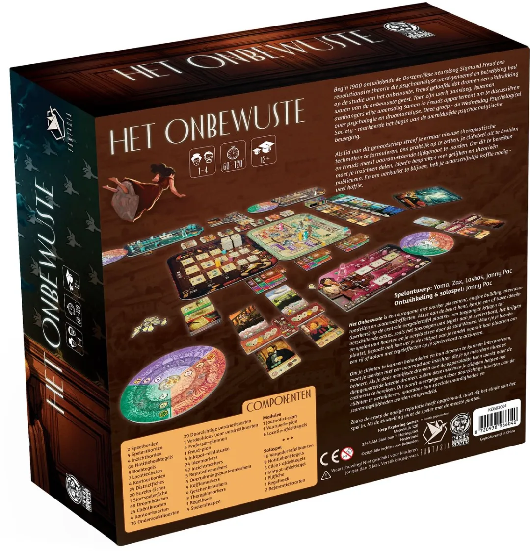 Keep Exploring Games Het Onbewuste Bordspel NL KEG02001 - 2-6 Spelers