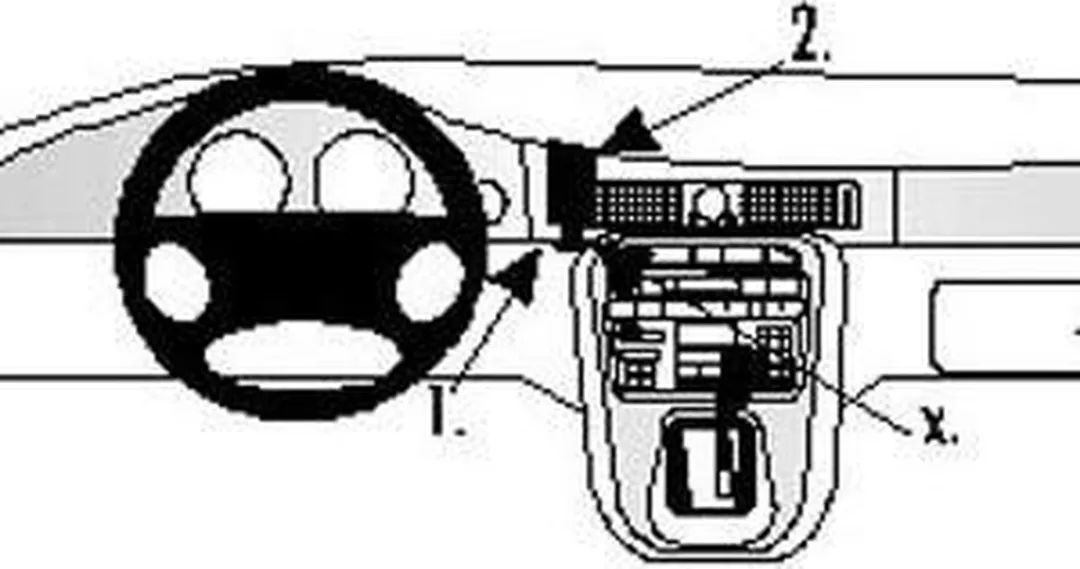 Brodit ProClip 852515 Jaguar Center Mount