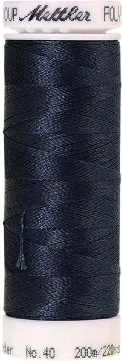 Amann Polysheen Naai- en Borduurgaren Blauw 200m