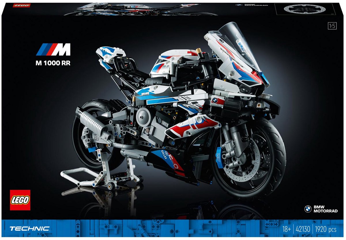 LEGO Technic BMW M 1000 RR Motor bouwbare modelbouwset - 42130