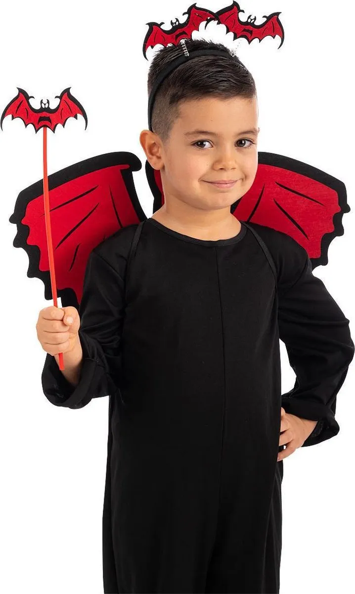 Carnival Toys Vleermuis Junior Verkleedset