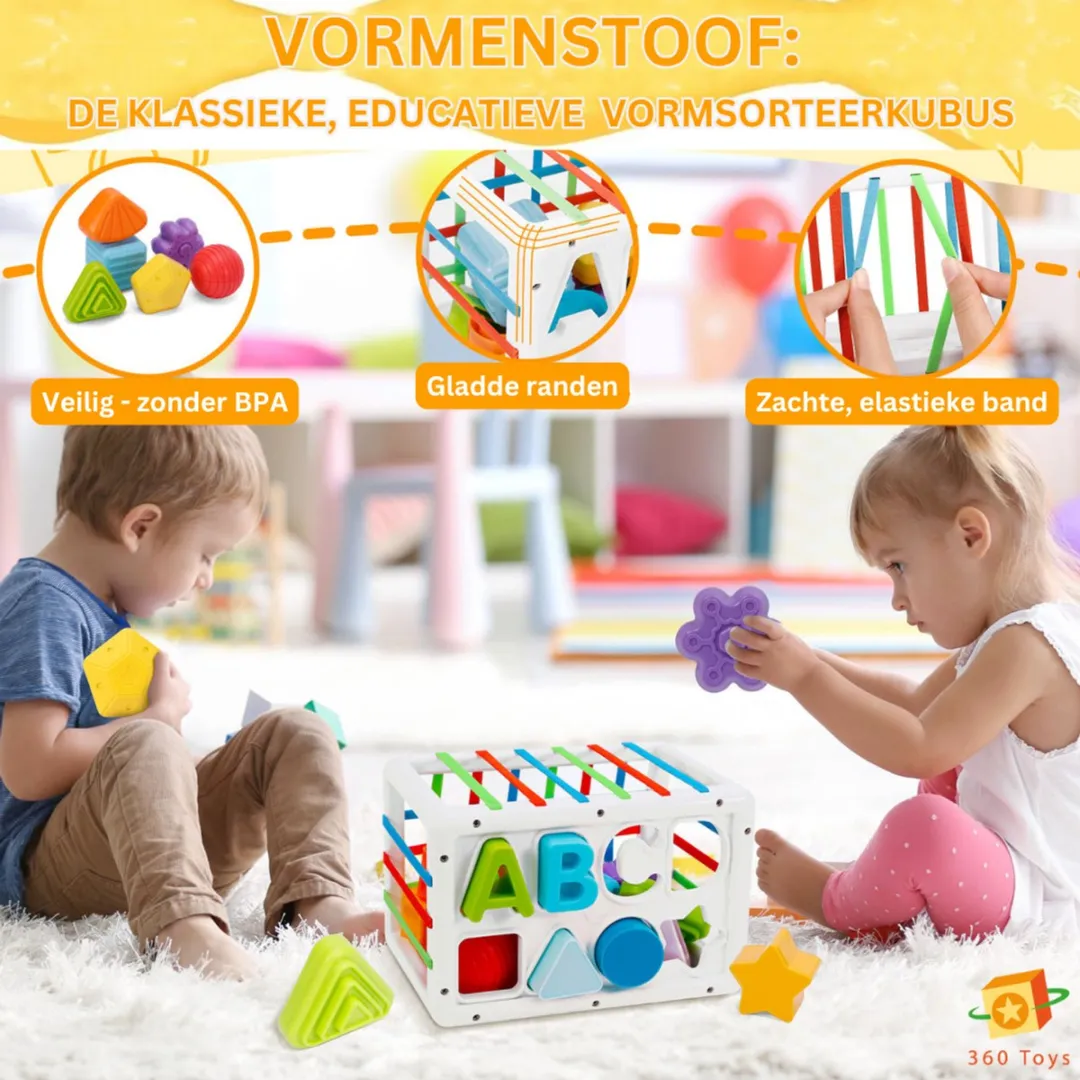 360 Toys Baby 4-in-1 Speelgoedset - Meerkleurig - afbeelding 6 van 6