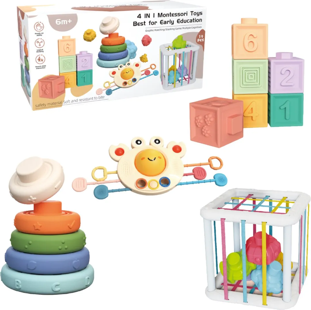 360 Toys Baby 4-in-1 Speelgoedset