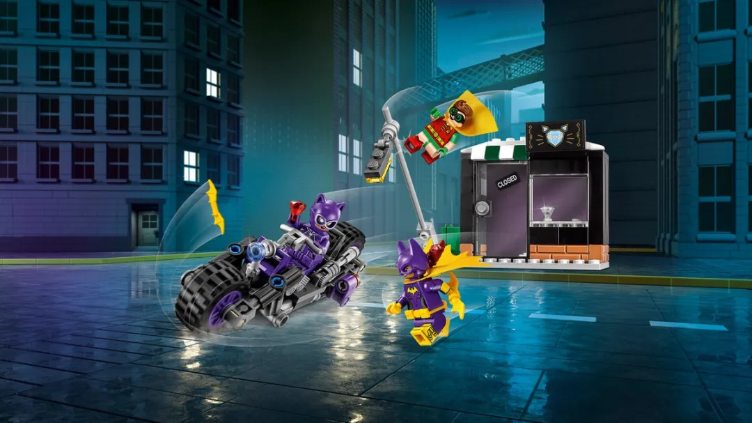 LEGO Batman Movie Catwoman Catcycle Achtervolging 70902 - 139 Stukken - afbeelding 6 van 6