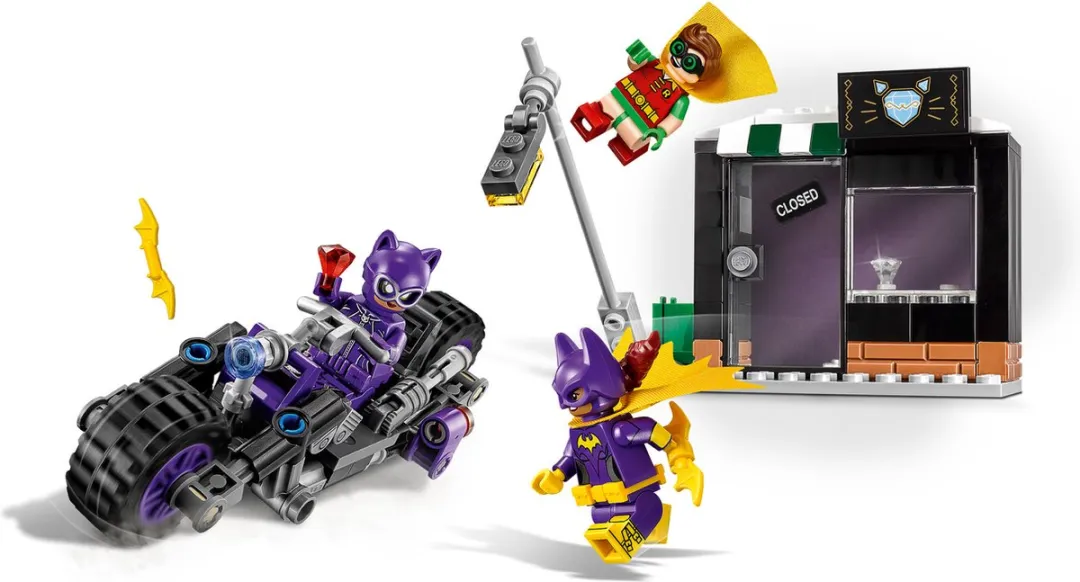LEGO Batman Movie Catwoman Catcycle Achtervolging 70902 - 139 Stukken