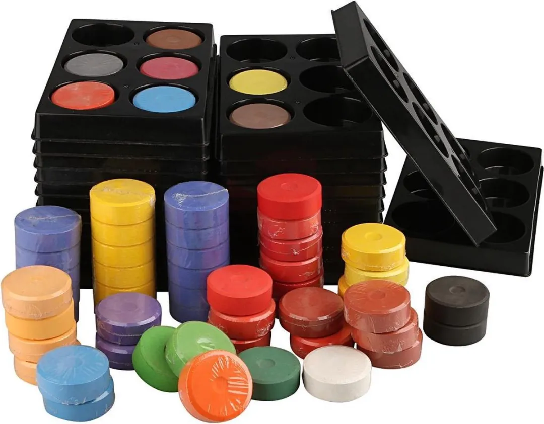 Colortime Waterverf 6 Kleuren - 44mm x 16mm