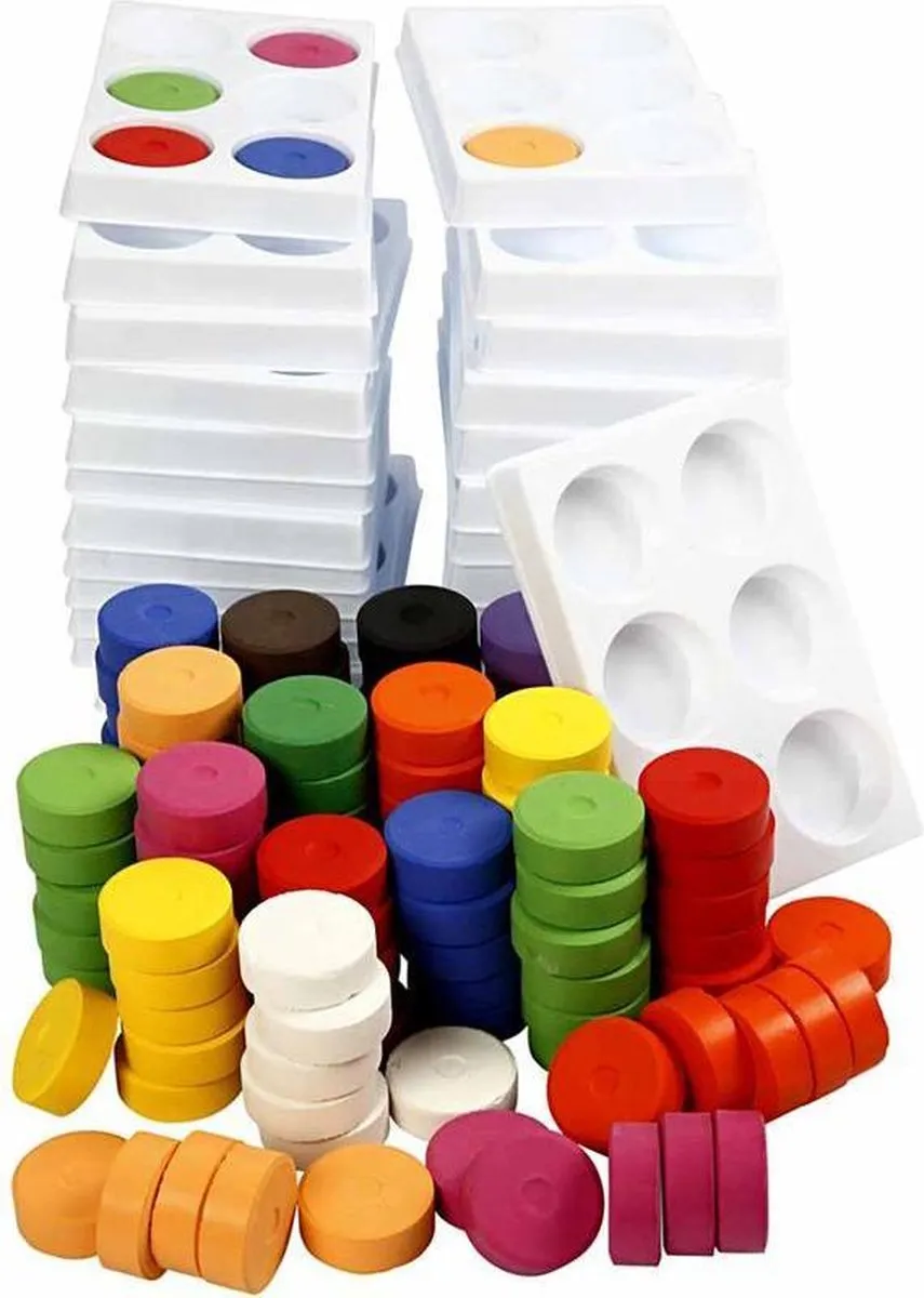 Colortime Waterverf 6 Kleuren