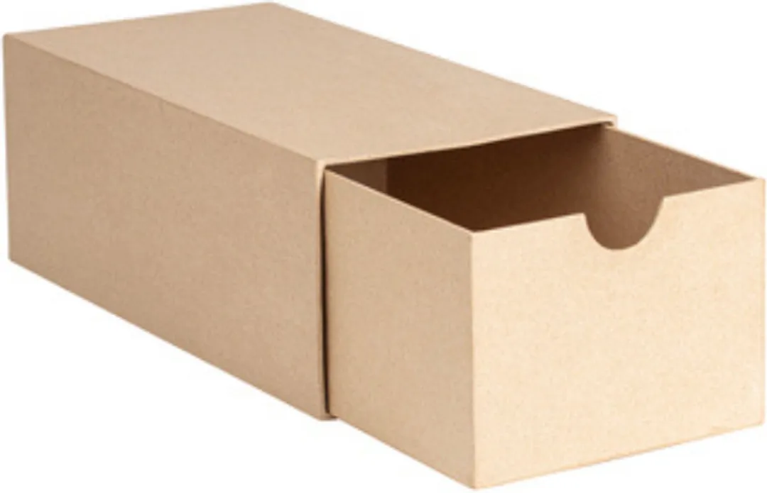 Decopatch Rechthoekige Doos met Lade 32x16x12cm Kraft