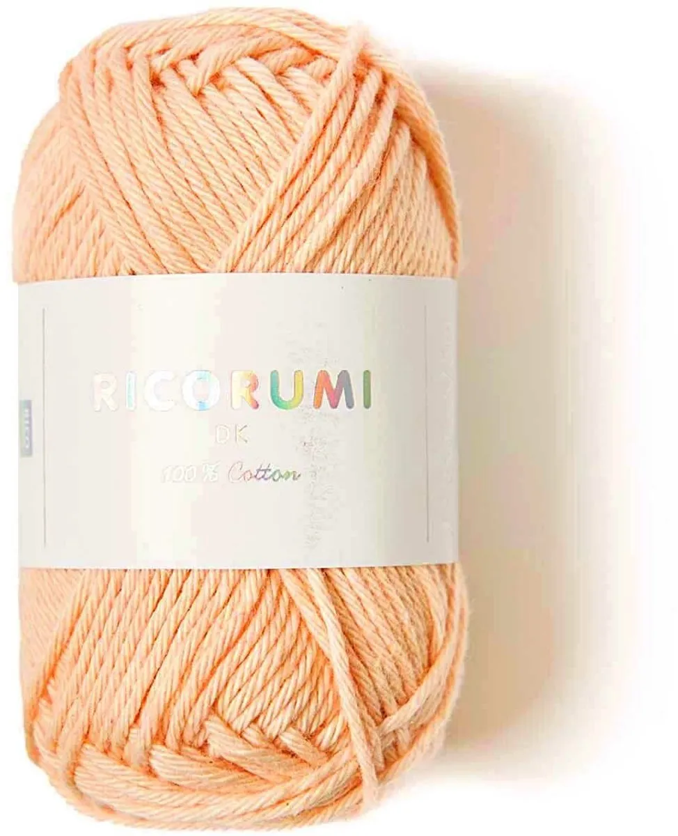 Rico Design Ricorumi Katoengaren Licht Zalm 25g