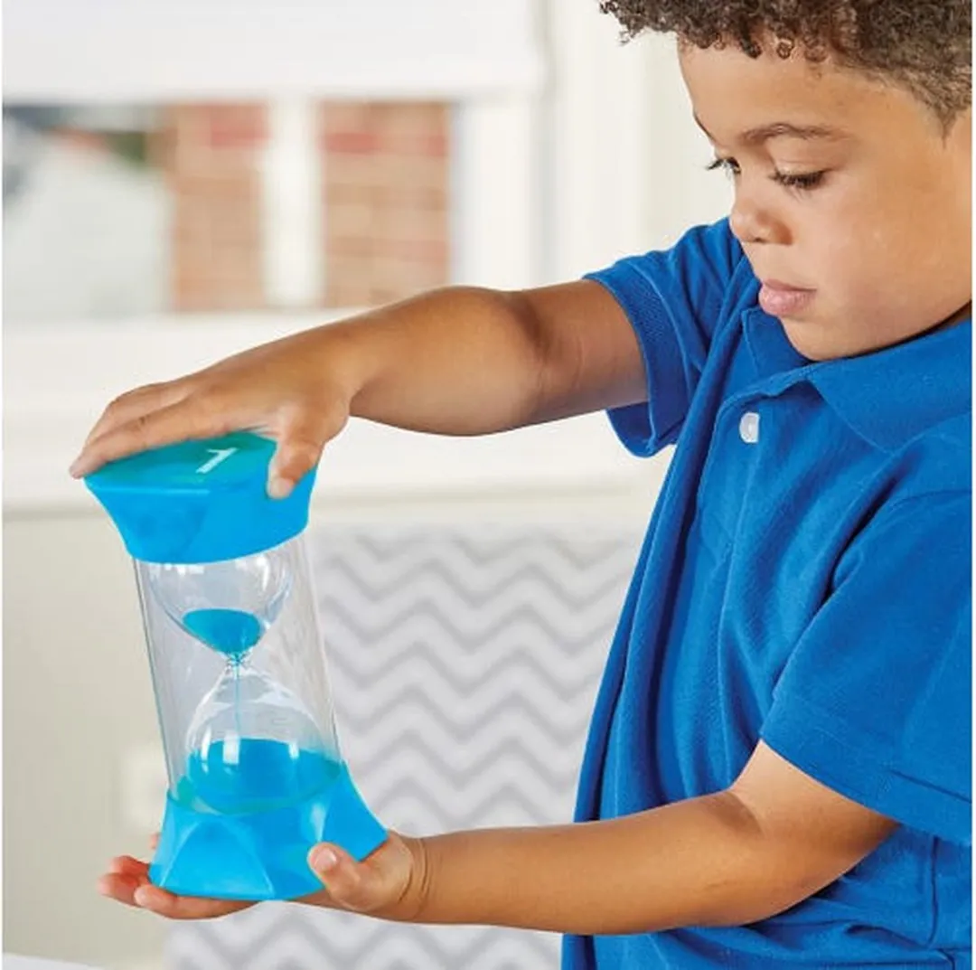 Learning Resources Jumbo Sand Timer 2 minuten - Groen