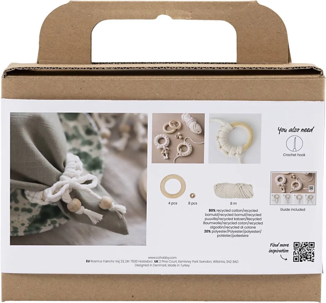 Creativ Company Mini Hobbyset Macramé Servetring