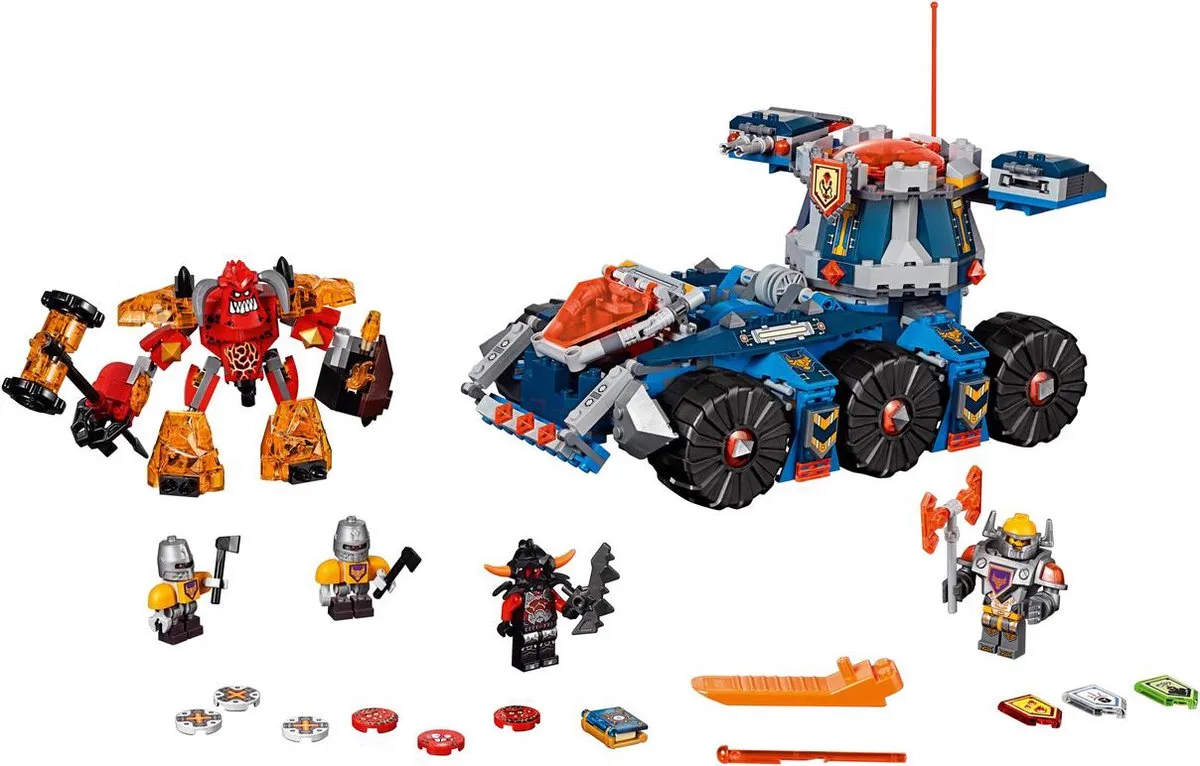 LEGO NEXO KNIGHTS Axl’s Torentransport 70322 - 670 Stukken
