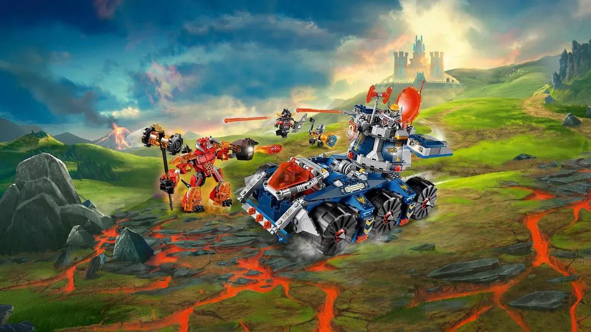 LEGO NEXO KNIGHTS Axl’s Torentransport 70322 - 670 Stukken