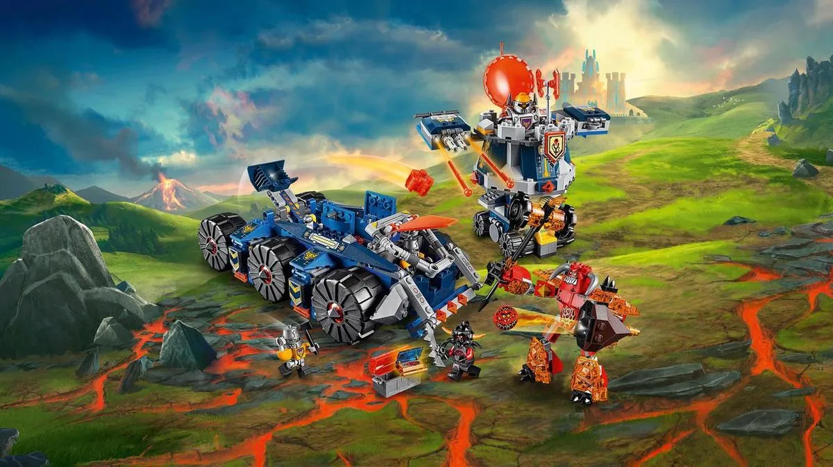 LEGO NEXO KNIGHTS Axl’s Torentransport 70322 - 670 Stukken - afbeelding 6 van 6