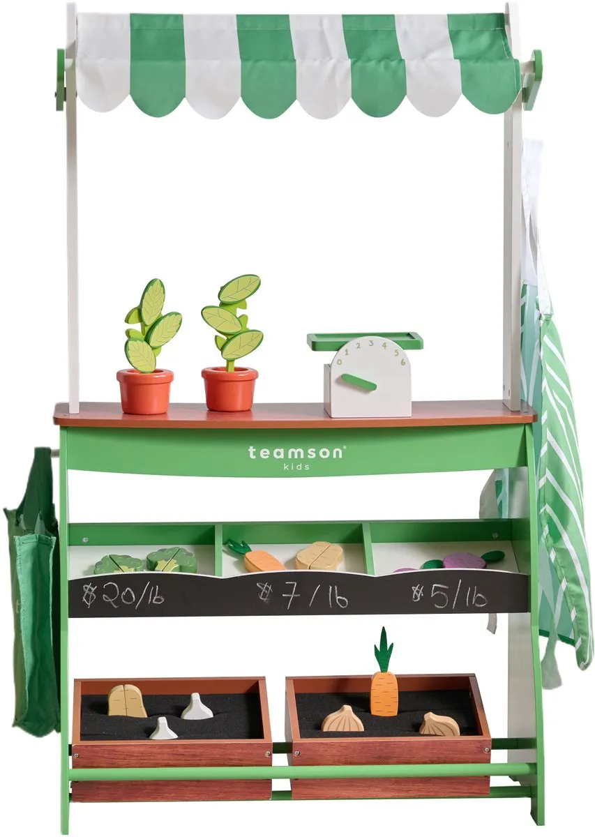 Teamson Kids Marktkraam Speelset - Groen
