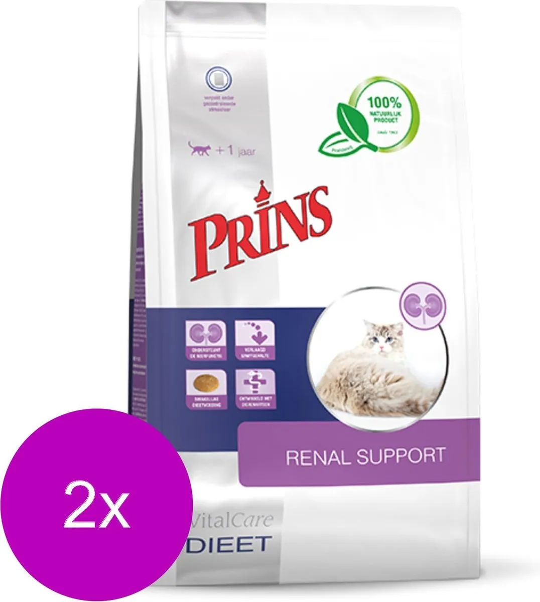 Prins Vitalcare Dieet Renal Support Kattenvoer