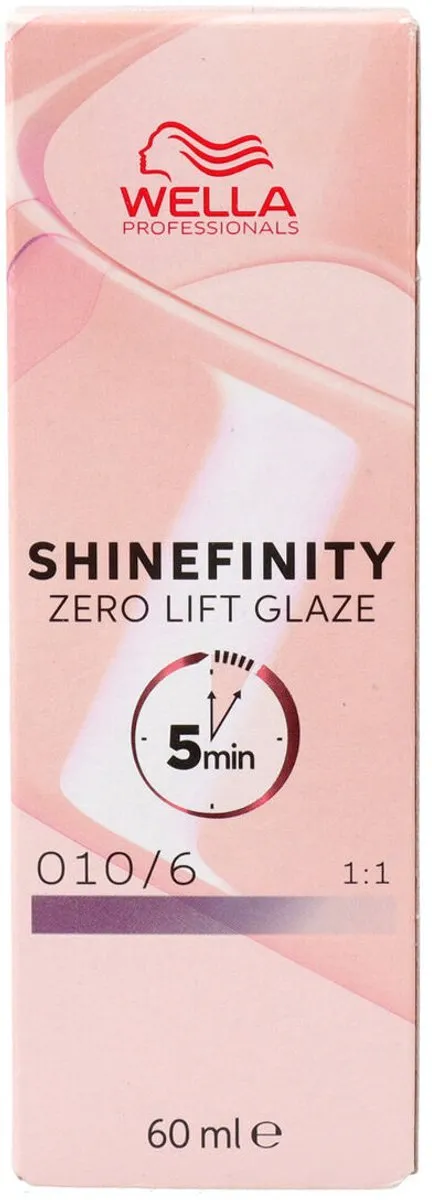 Wella Shinefinity Color 010/6 Permanente Kleur 60ml