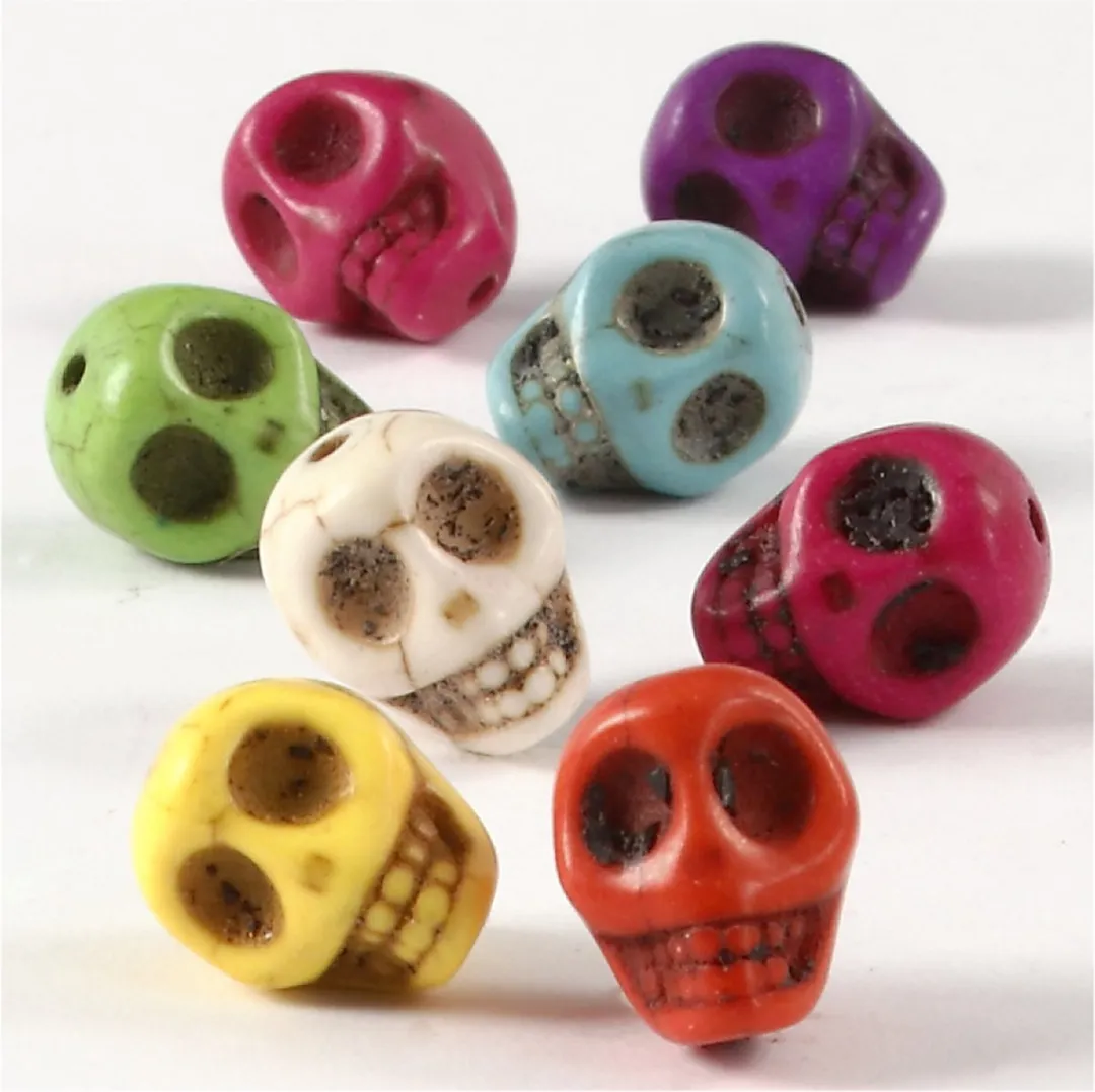 Creativ Company Howlite Doodshoofden 12mm