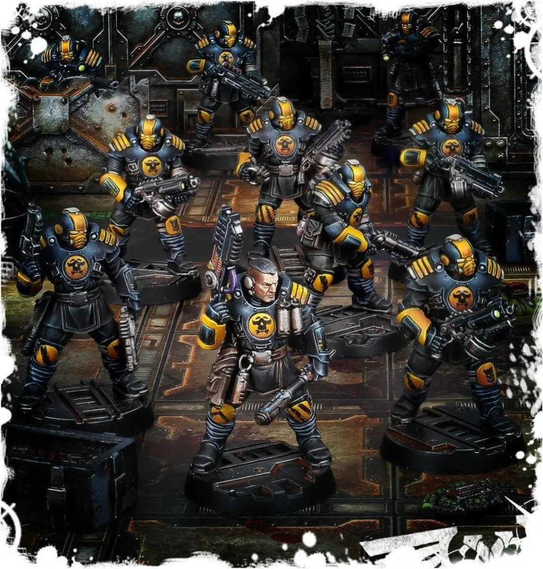 Games Workshop Warhammer Necromunda Palanite Enforcer Patrol 300-45