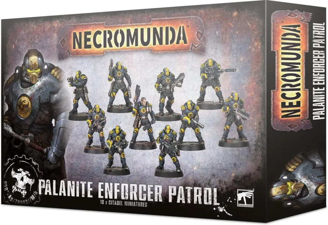Games Workshop Warhammer Necromunda Palanite Enforcer Patrol 300-45