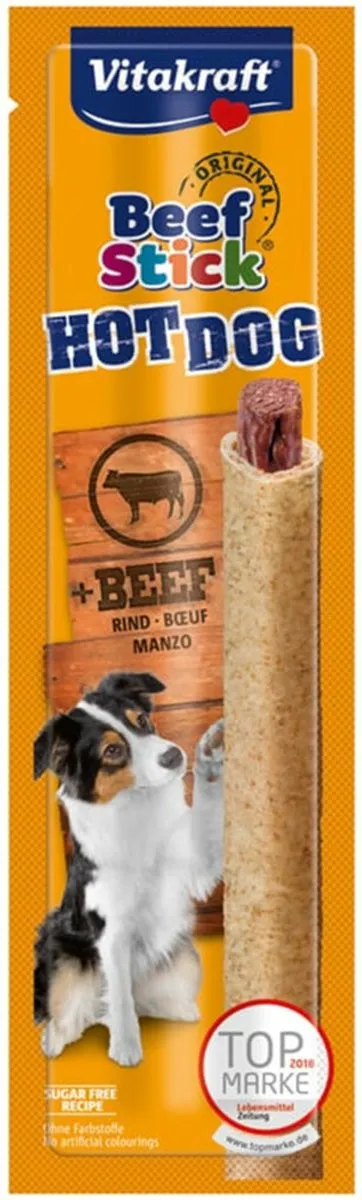 Vitakraft Beefstick Hot Dog 1 Stuks