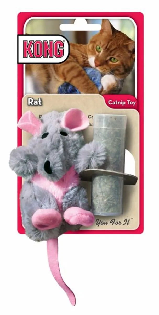 Dierboetiek Katten Cadeauset - 4 Stuks - Grijs/Roze