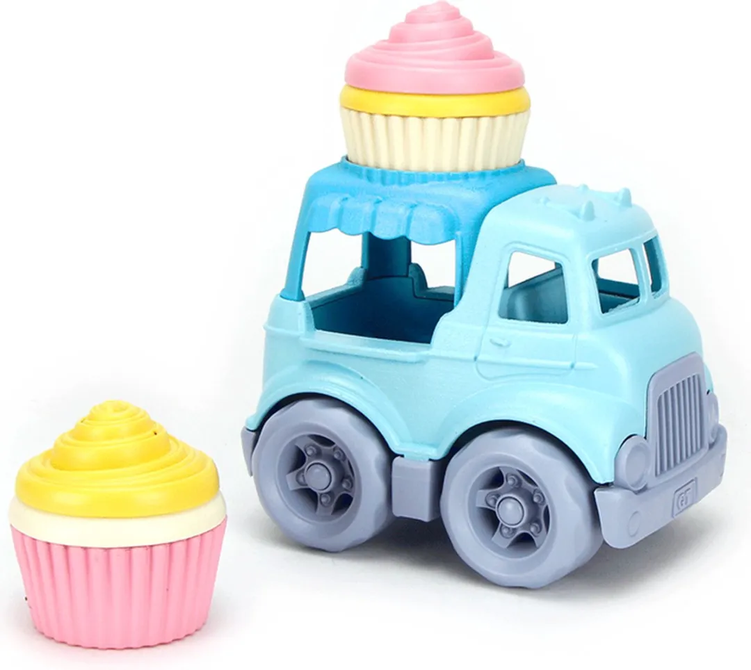 Green Toys Cupcake Truck GTCPTK1586 - Blauw