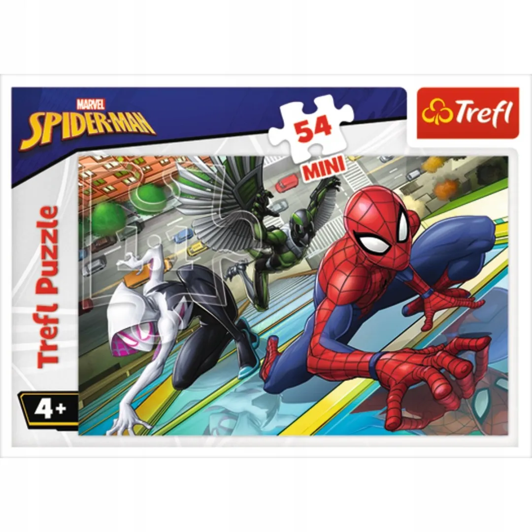 Trefl Spider-Man Mini Puzzel 54 Stukjes