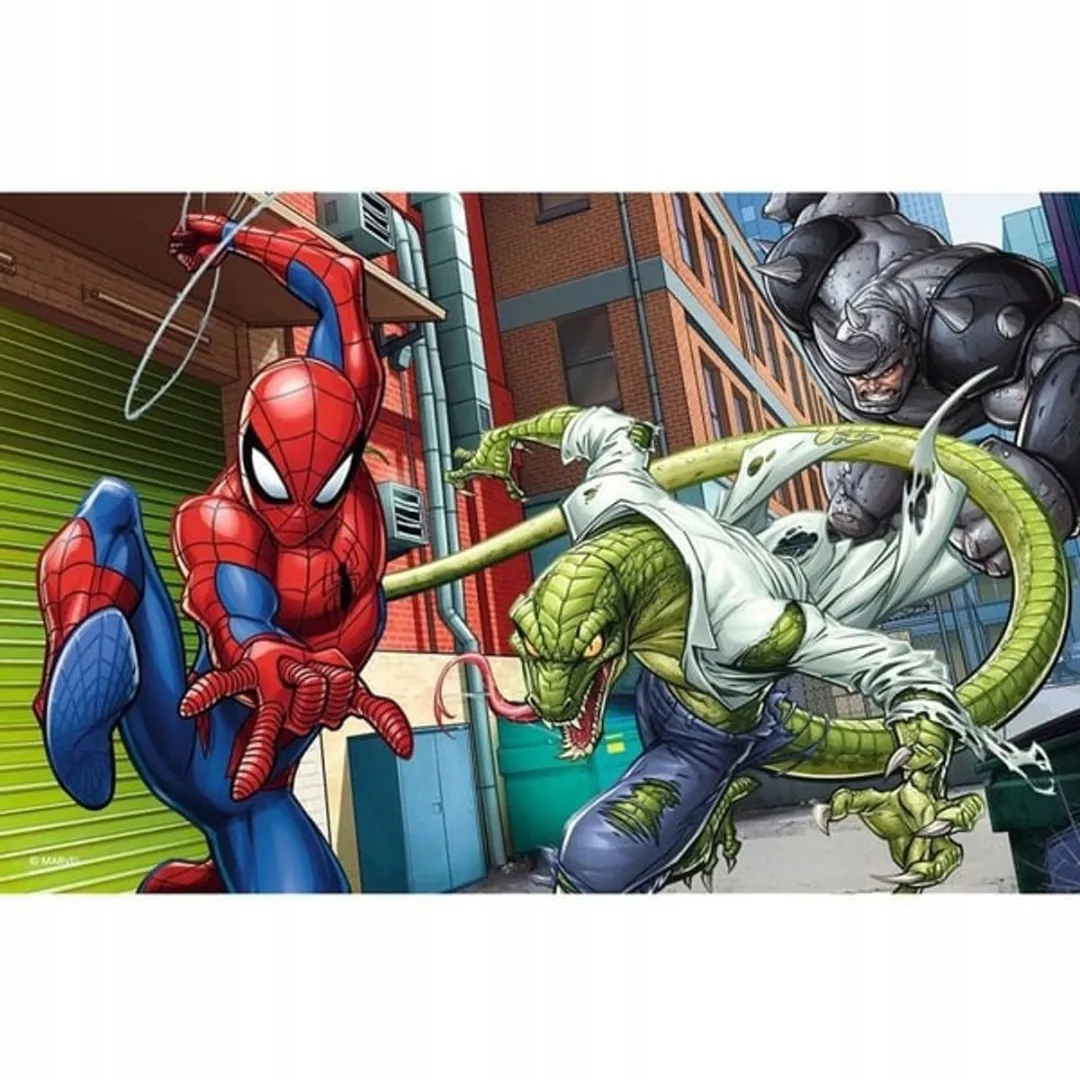 Trefl Spider-Man Mini Puzzel 54 Stukjes - Meerdere kleuren