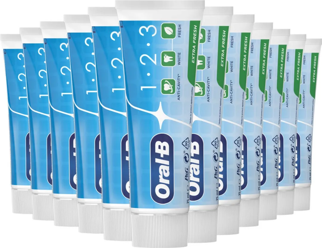 Oral-B 1-2-3 Frisse Mint Tandpasta