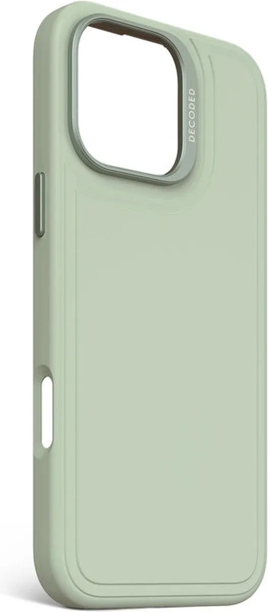 Decoded Siliconen Hoesje iPhone 16 Pro Max - Mist Groen - MagSafe