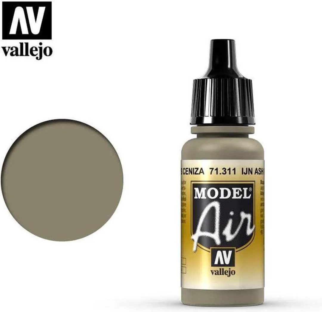 Vallejo Model Air IJn Ash Grey Acrylverf 17ml