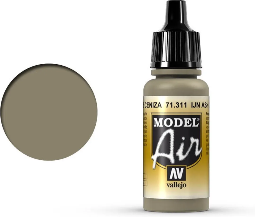 Vallejo Model Air IJn Ash Grey Acrylverf 17ml