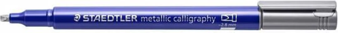 STAEDTLER Metallic Calligraphy Pen - Zilver - afbeelding 2 van 2
