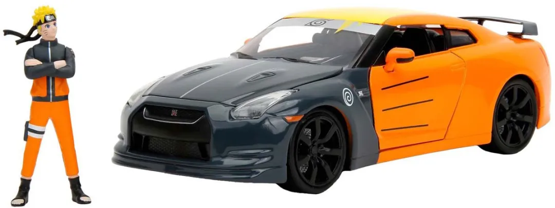 Jada Toys Naruto 2009 Nissan GT-R 1:24 - Multikleur