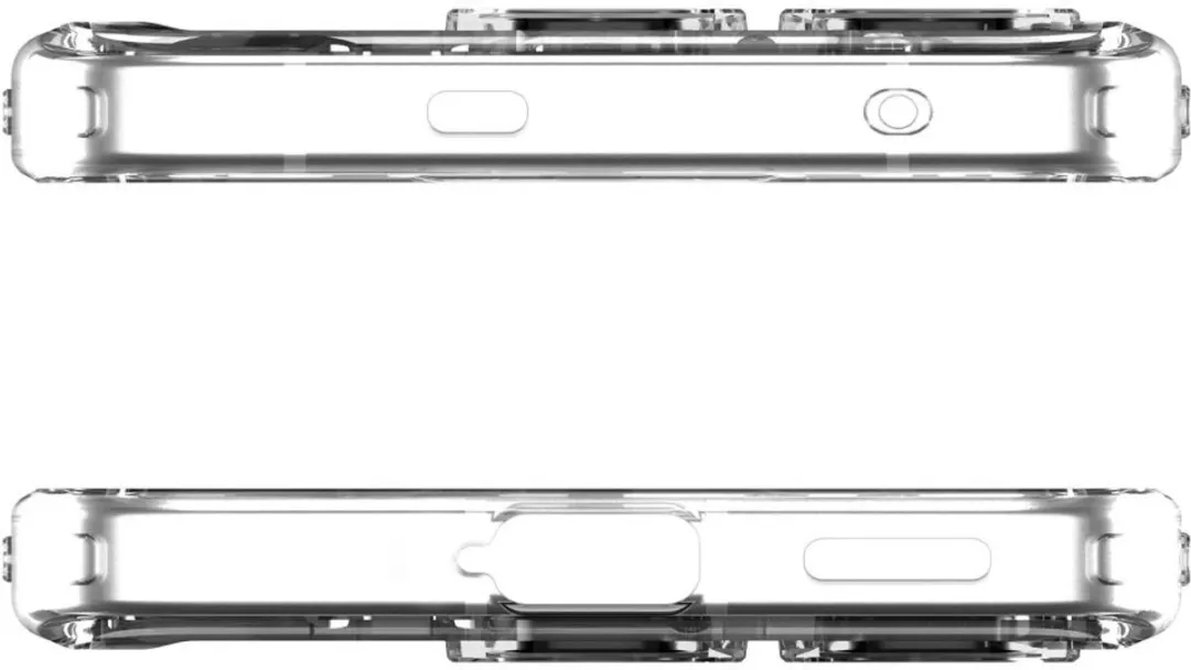 Spigen Ultra Hybrid Hoesje - Universeel 3 - Transparant - Zwart