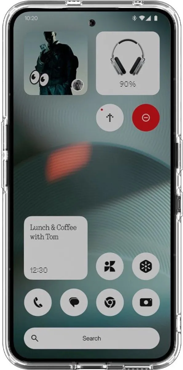 Spigen Ultra Hybrid Hoesje - Universeel 3 - Transparant - Zwart