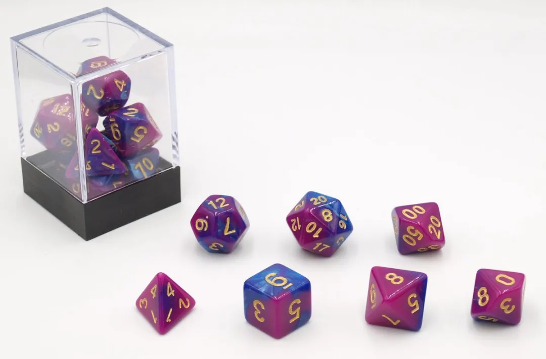 HOT Games Dobbelstenen Set 7 Stuks
