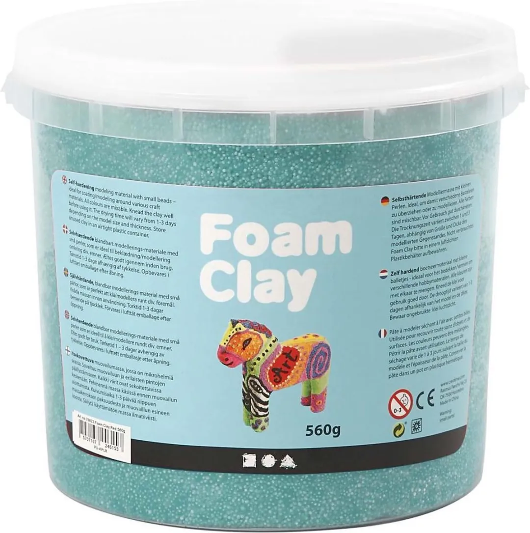 Foam Clay Donkergroen