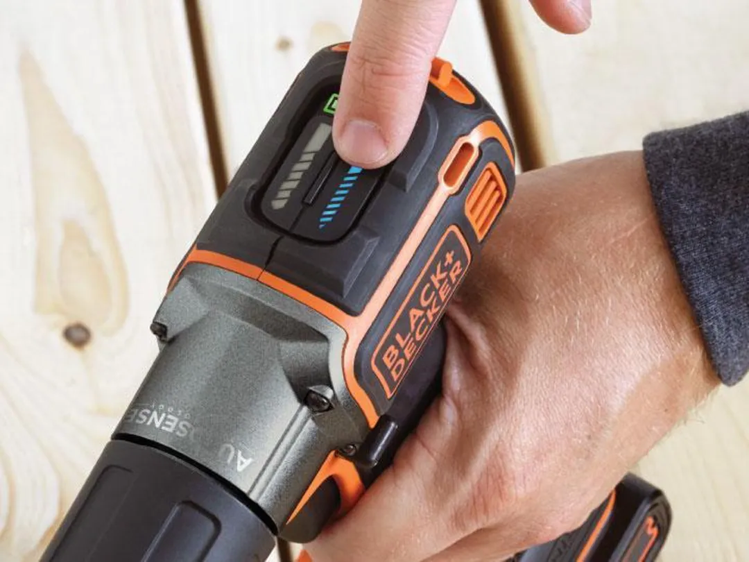 BLACK+DECKER ASD18KB-QW Accuboormachine 18V - 25mm hout/10mm metaal - afbeelding 6 van 6
