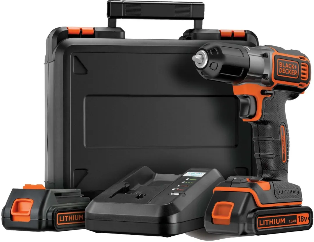 BLACK+DECKER ASD18KB-QW Accuboormachine 18V