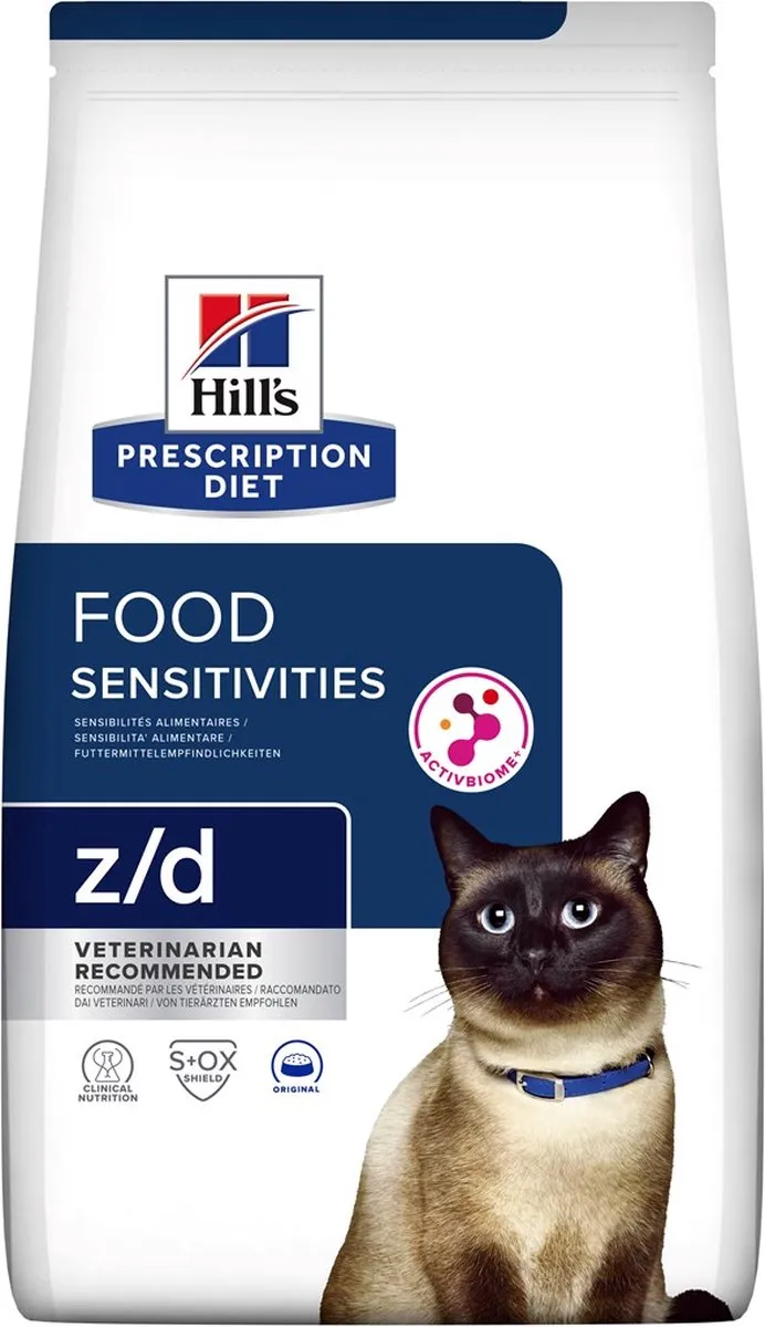 Hill's Prescription Diet z/d Droogvoer Katten 3kg